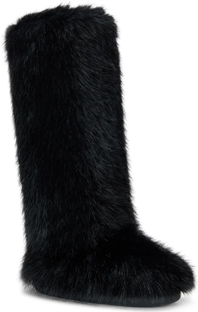 AZALEA WANG Emir Faux Fur Boot (Women) | Nordstrom | Nordstrom