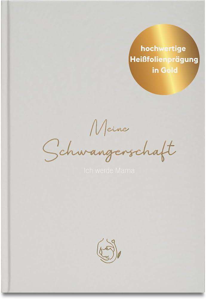 LEAF & GOLD\u00ae Schwangerschaftstagebuch I Tagebuch f\u00fcr die Schwangerschaft zum eintragen ... | Amazon (DE)