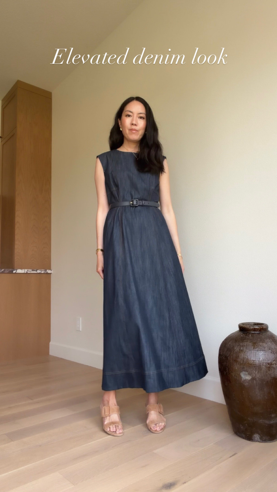 Denim dress by Talbots

#classicstyle
#summeroutfit
#denimdress
#longdress
#OOTD

#LTKmomlife #LTKstorytime #LTKSeasonal