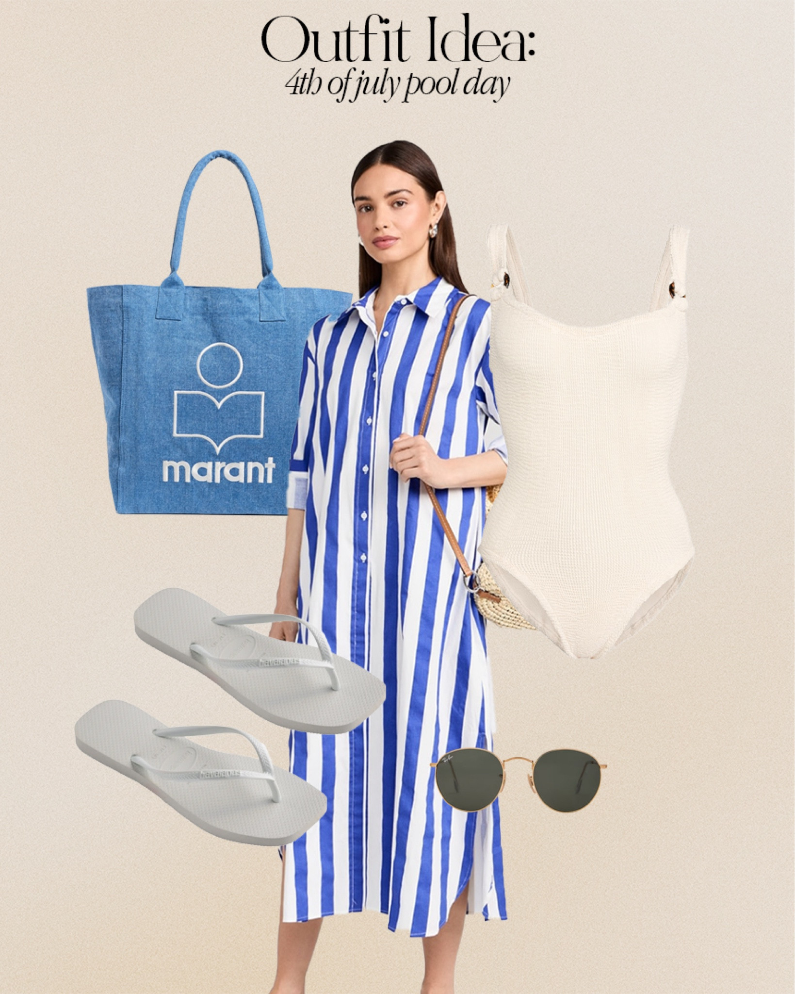 4th of July outfit idea 💙