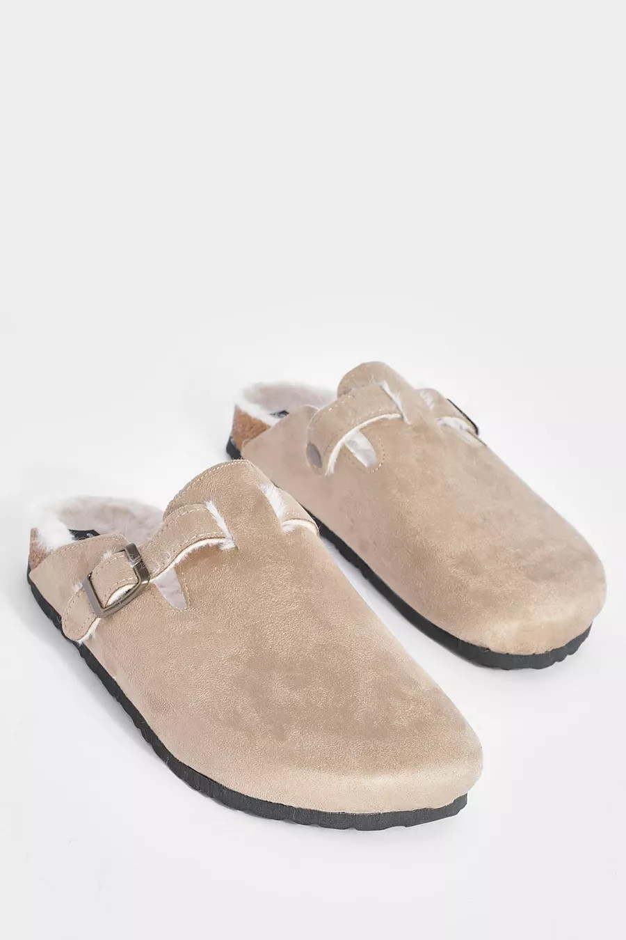 Fur Lined Closed Toe Clogs | Boohoo.com (UK & IE)