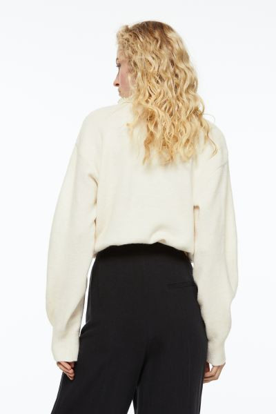Beaded-collar Sweater | H&M (US + CA)