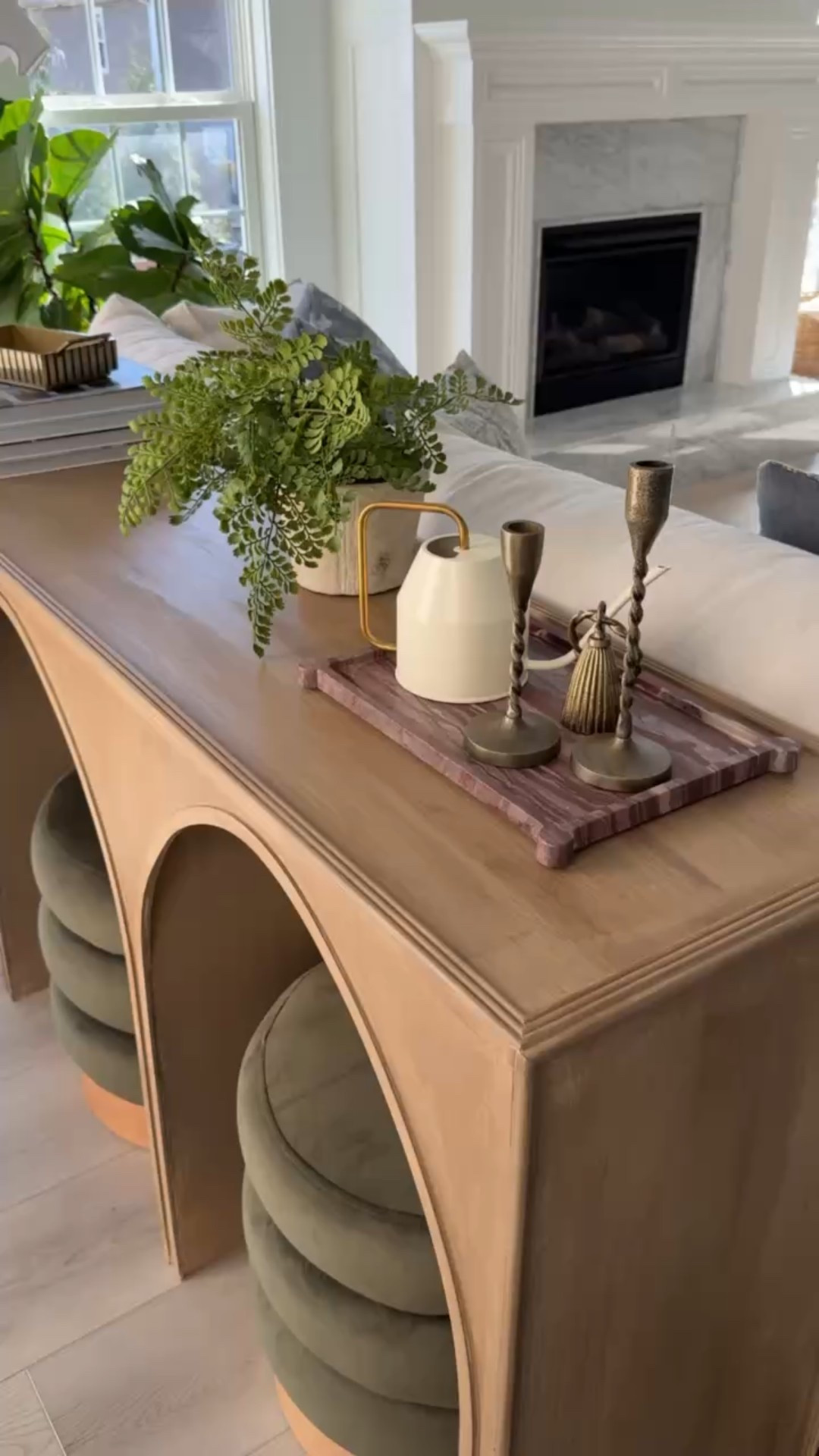 Loving this new sofa table! Here are a few things I styled it with 

#LTKHome