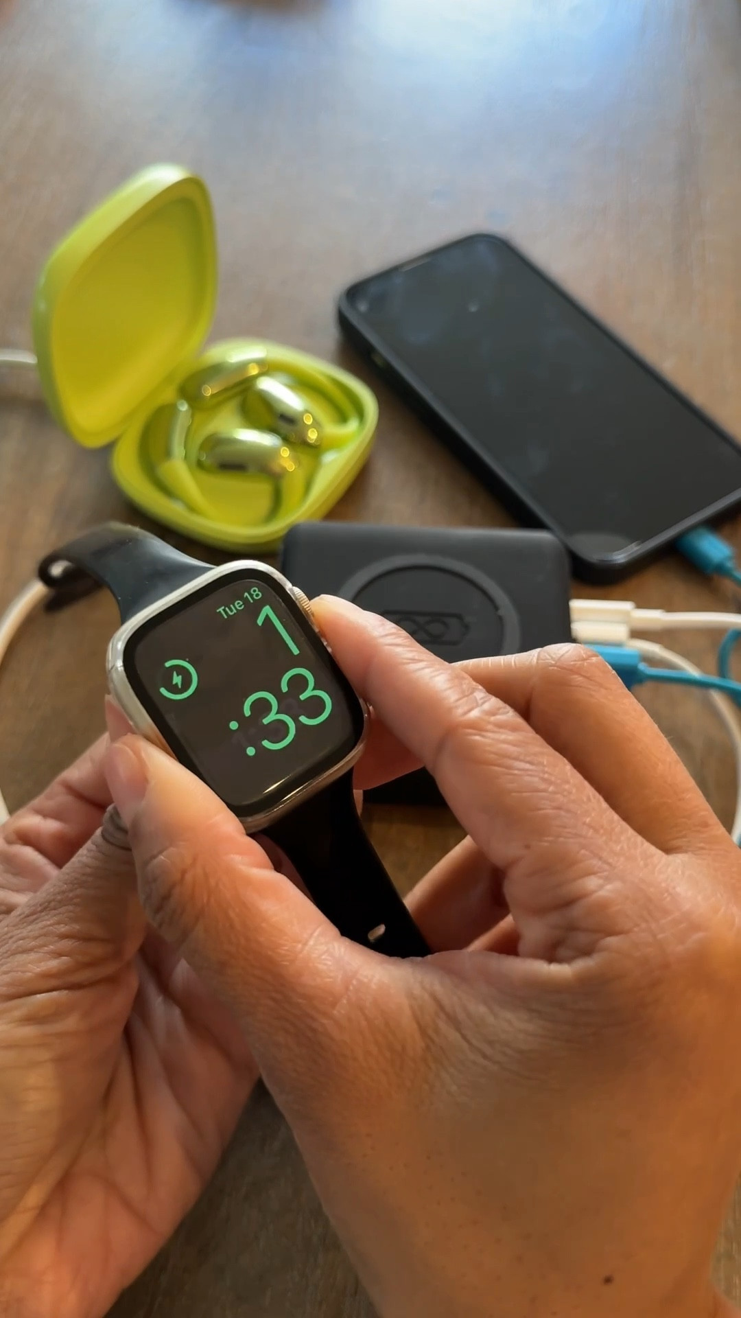 Ok this is my new fav charger! 3 ports, a screen to show how much juice is left, and can be used as a portable wireless charger! 😍😍😍

#LTKTravel #LTKHome #LTKWatchNow