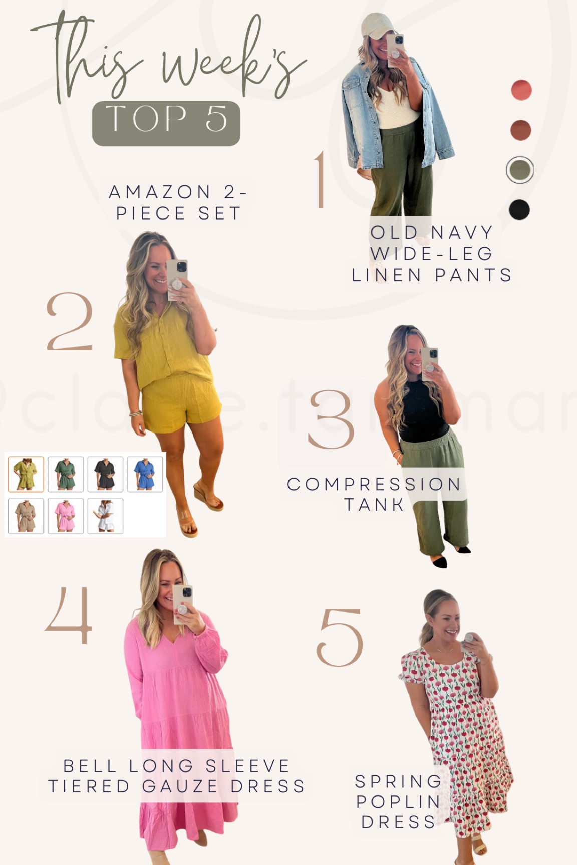 Too 5 sellers midsize curvy apple shape pear shape wide leg linen pants old navy Amazon 2 piece set sprint dress

#LTKcurves #LTKSeasonal #LTKunder100