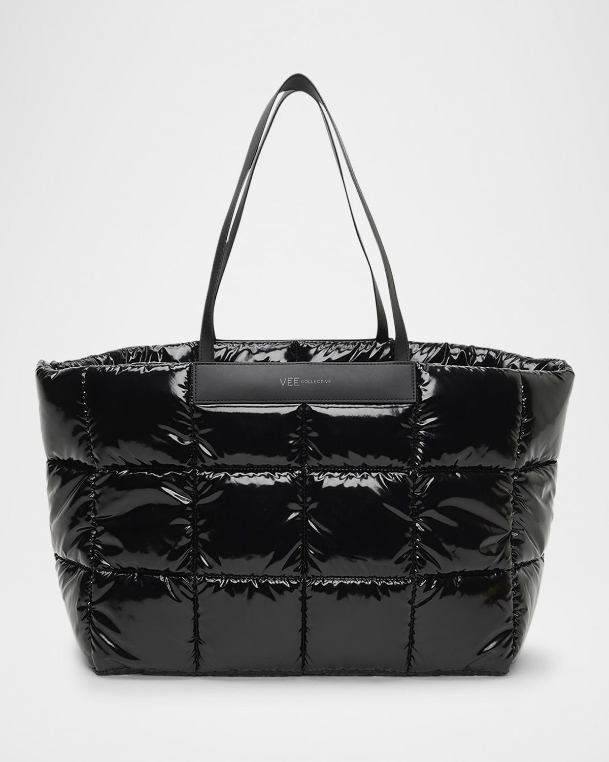 Porter Quilted Vinyl East-West Tote Bag | Neiman Marcus