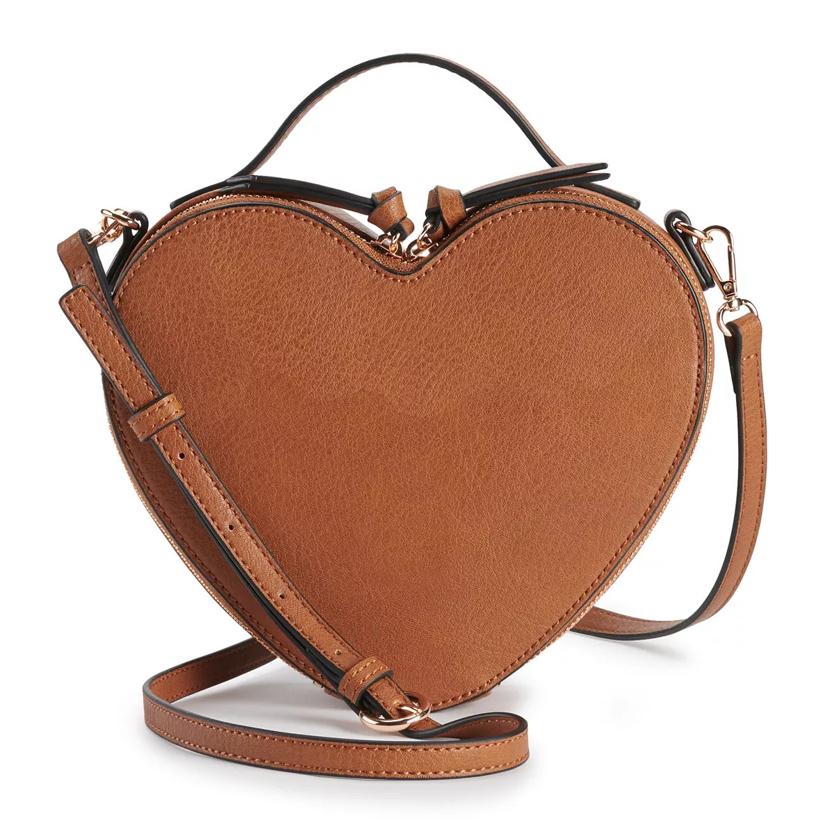 LC Lauren Conrad Love Heart-Shaped Crossbody Bag | Kohl's