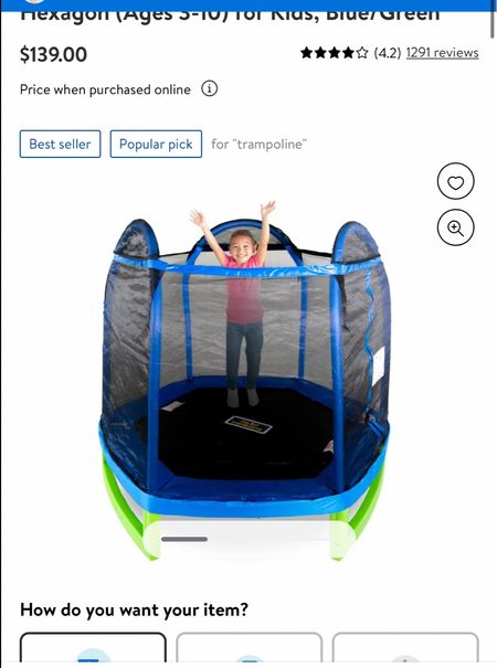 Little kids trampoline 
Toddler trampoline 


#LTKkids #LTKFind