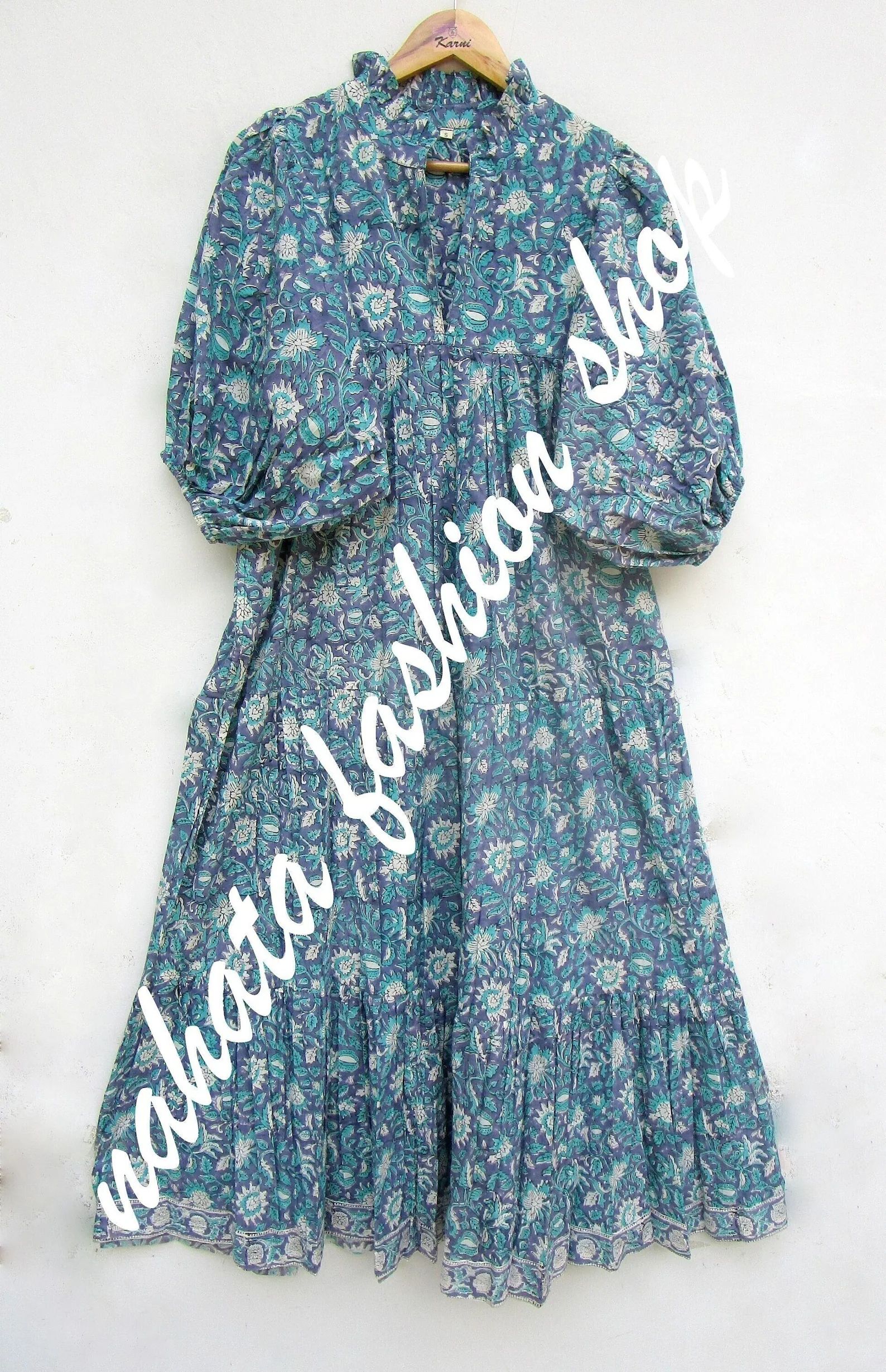 travel wear maxi dress - v neckline summer maxi dress - 3/4th sleeve maxi dress | Etsy (US)