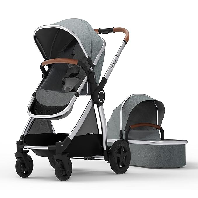 Mompush Ultimate2 Baby Stroller for Toddler with Removable Bassinet, Reversible Stroller Seat - F... | Amazon (US)