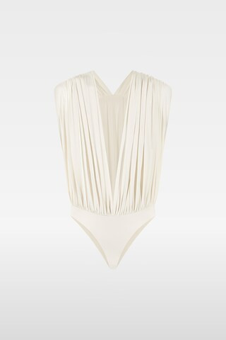 Chimere Bodysuit in White | Revolve Clothing (Global)