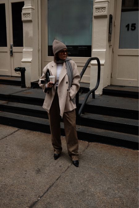 Cold weather outfit in NYC ft Brochu Walker coat 

#LTKtravel #LTKMostLoved #LTKSeasonal