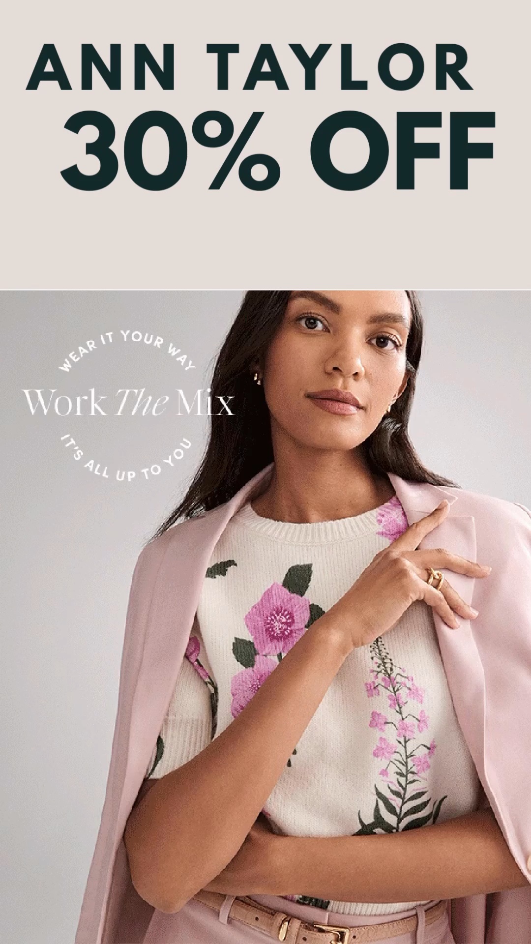 ‼️ SALE at Ann Taylor ‼️ 30% OFF your Favorites Site Wide 🌸🌼 Spend $200 + score $50 OFF!! 
Spruce up your new Spring Wardrobe—- Let me know if I can help...

Office Outfit - WorkWear - Dinner Party- Vacation -

Follow my LTK @fashionistanyc on the @shop.LTK app to view this post and get my exclusive app-only content!

#liketkit #LTKSaleAlert #LTKootd #LTKdayinmylife #LTKWorkwear #LTKgrwm #LTKPetite #LTKOver40
@shop.ltk
https://liketk.it/6bsFh