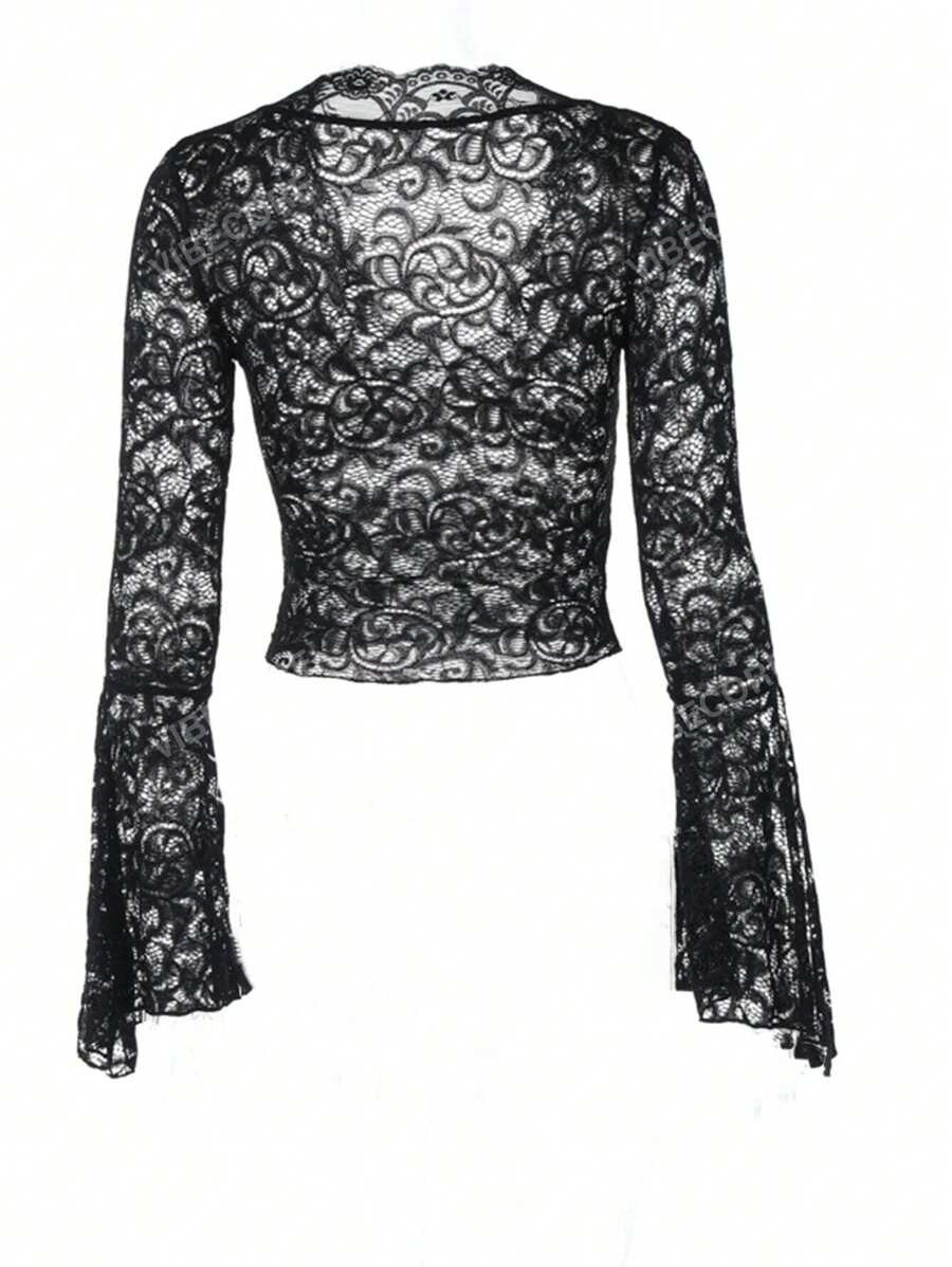 Women Lace Casual Daily V-Neck Long Sleeves Sexy Party Summer Top SKU: sz2401048118888130







... | SHEIN