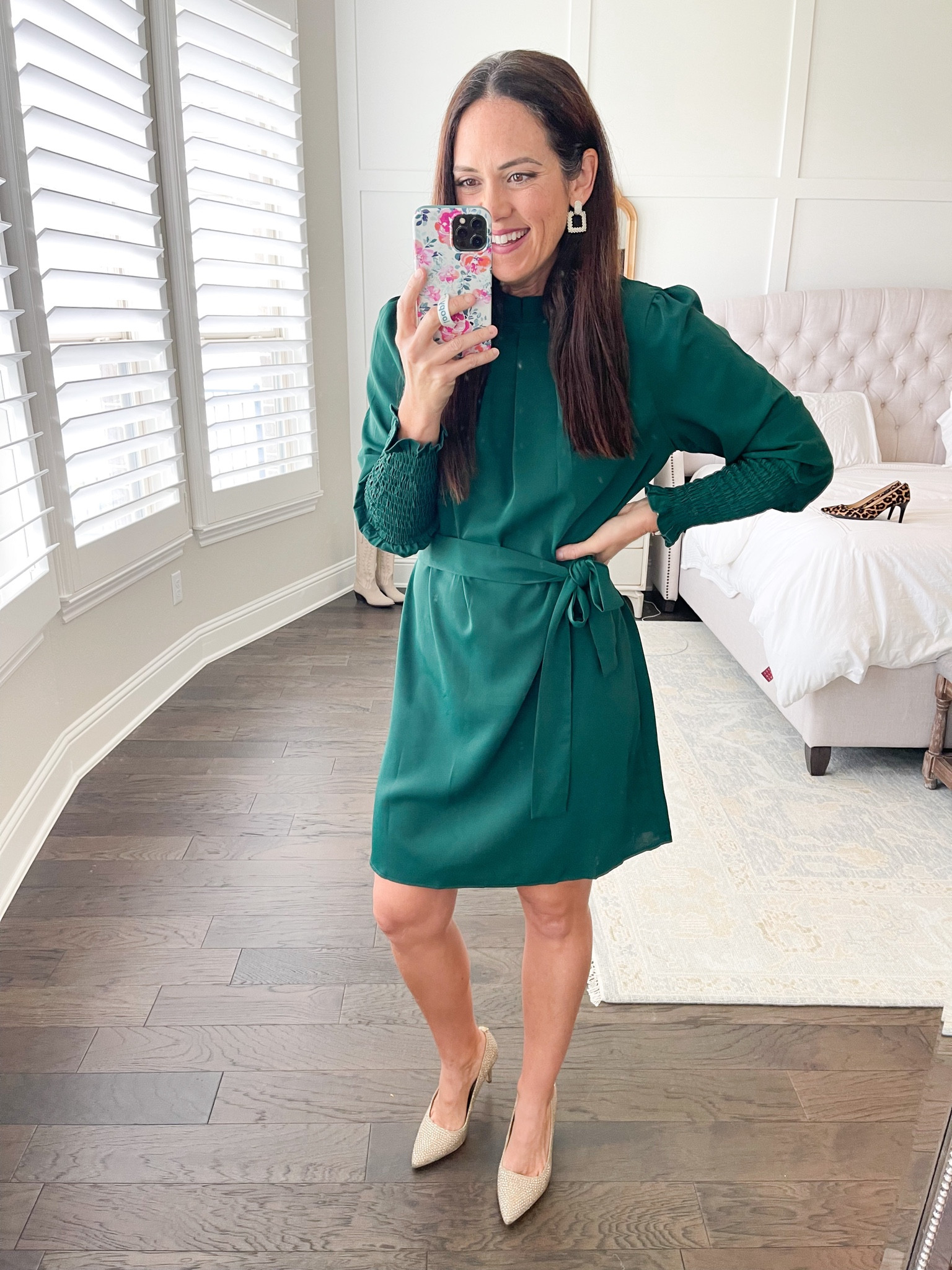 The holiday dress
TTS - small 
Amazon find 

#LTKSeasonal #LTKHoliday #LTKover40