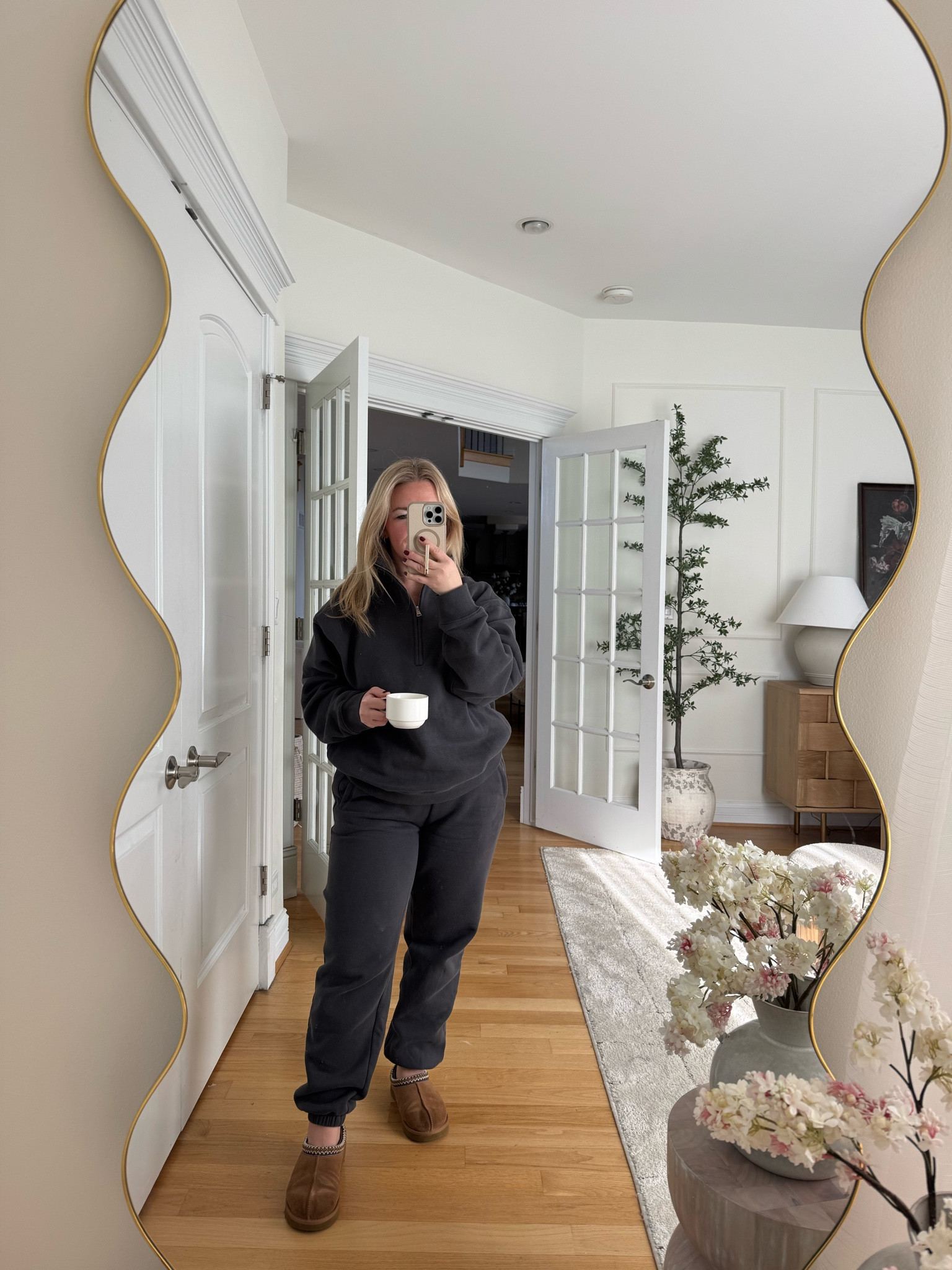 My favorite sweatshirt & sweatpants set! I own it in three colors and could love in them! It’s on sale now too. I am wearing small top & bottom. 

#outfit #abercrombie #loungeset #winteroutfit #casualoutfit 

#LTKSaleAlert #LTKMidsize #LTKTravel