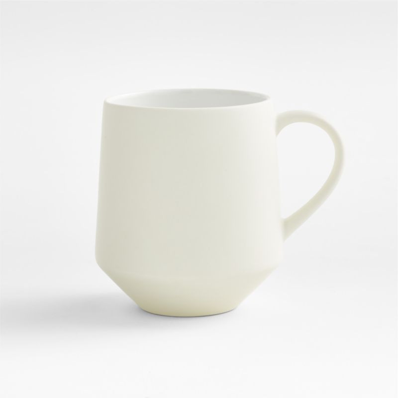 Tour White Porcelain Mug + Reviews | Crate & Barrel | Crate & Barrel