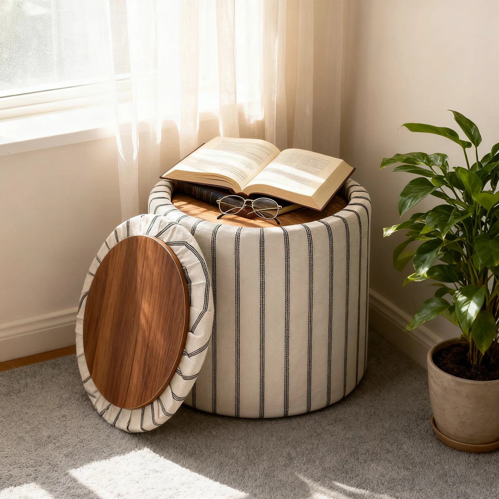 Upholstered Ottoman | Wayfair North America