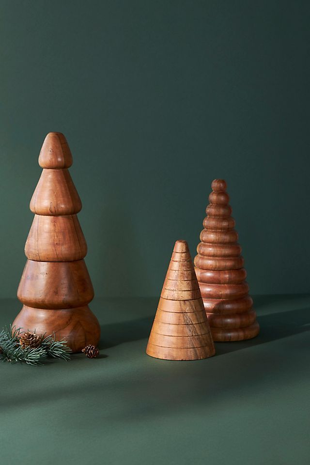 Wooden Tree Candle | Anthropologie (US)