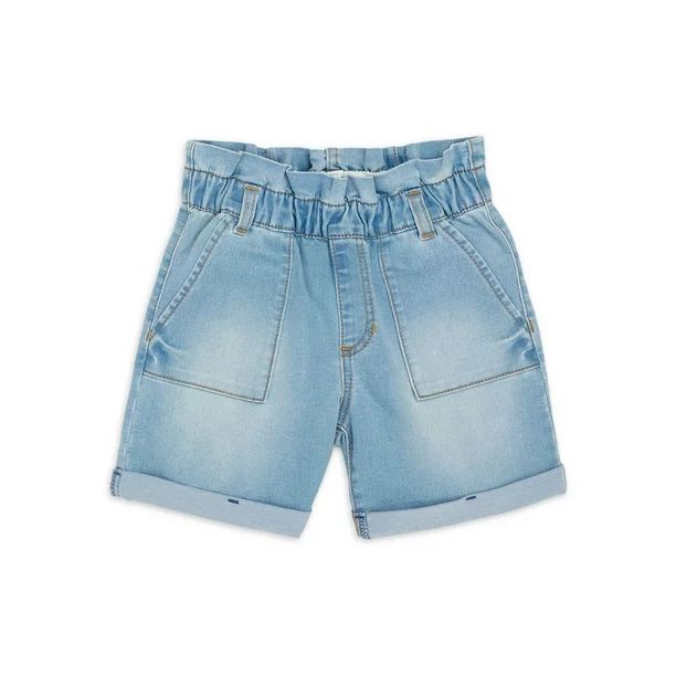 Jordache Girls Paperbag Waist Midi Shorts, Sizes 4-18 & Plus | Walmart (US)