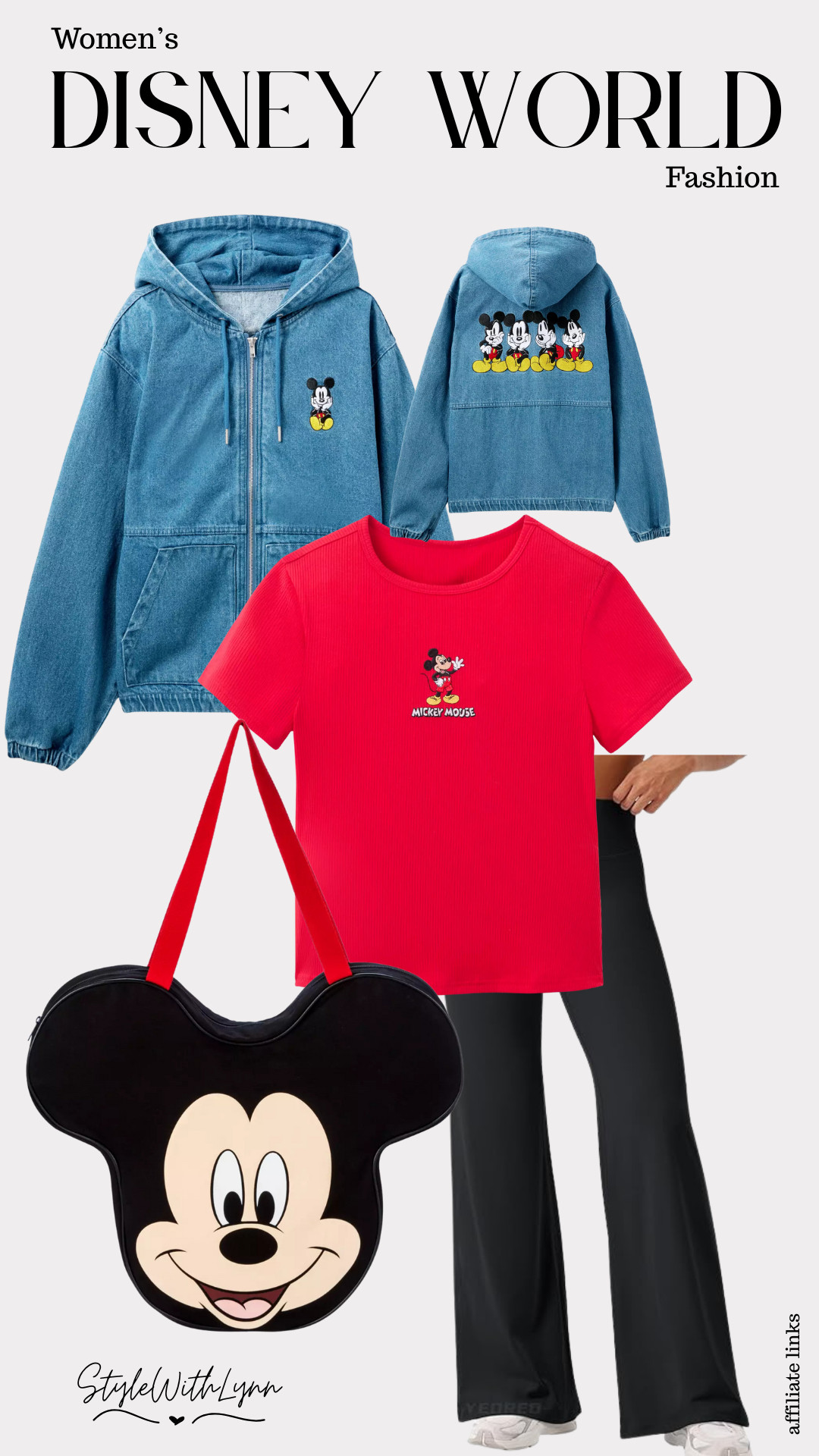 This denim jacket is on my list! 🤩 The perfect lightweight jacket for winter and early Spring in Florida. Paired with a classic red ribbed Mickey tee, comfy black yoga pants, and the cutest oversized Mickey tote to tie it all together. Easy, practical, and photo-ready for Disney World.

👉 Shop the full outfit on my LTK!


Disney World women’s outfits, Mickey Mouse outfit women, Disney casual outfit, Disney World fashion, women’s Disney outfit ideas, Mickey Mouse jacket, Disney denim jacket, Disney graphic tee women, Disney park outfit women, Disney World outfit summer, Disney World outfit spring, comfortable Disney outfits, Disney mom outfit, Disney travel outfit, Mickey Mouse tote bag, women’s theme park outfit 

 #LTKootd #LTKTravel