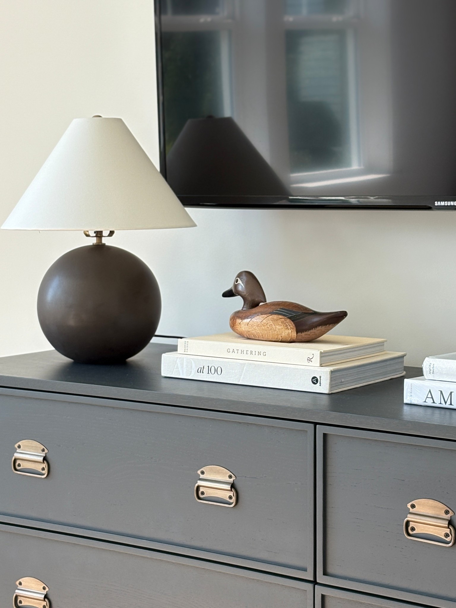 Organic modern dresser styling - inspo for your dresser decor. Love this dresser from McGee & Co! 

#LTKHome