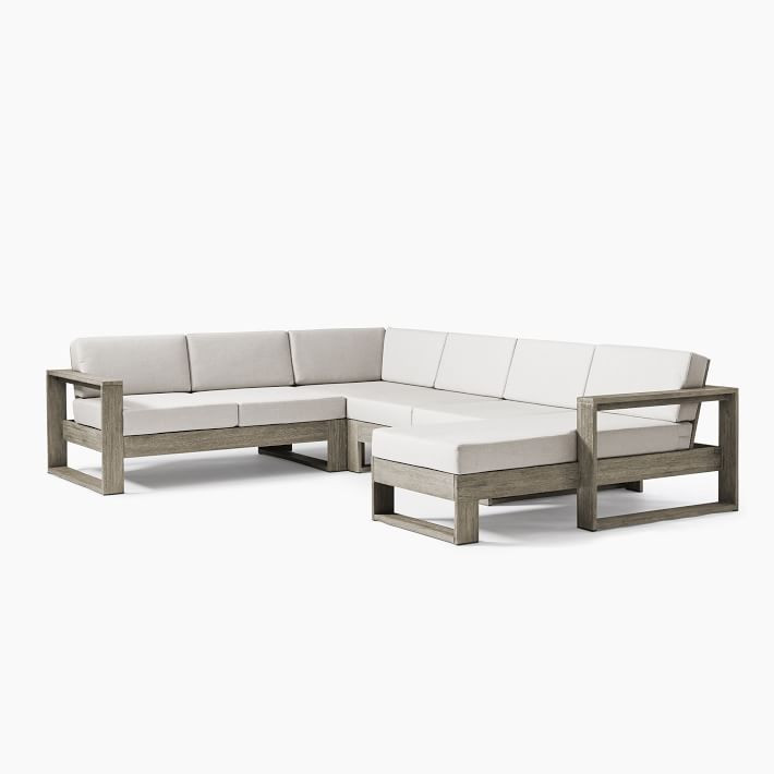 Build Your Own - Portside Outdoor Sectional | West Elm (US)