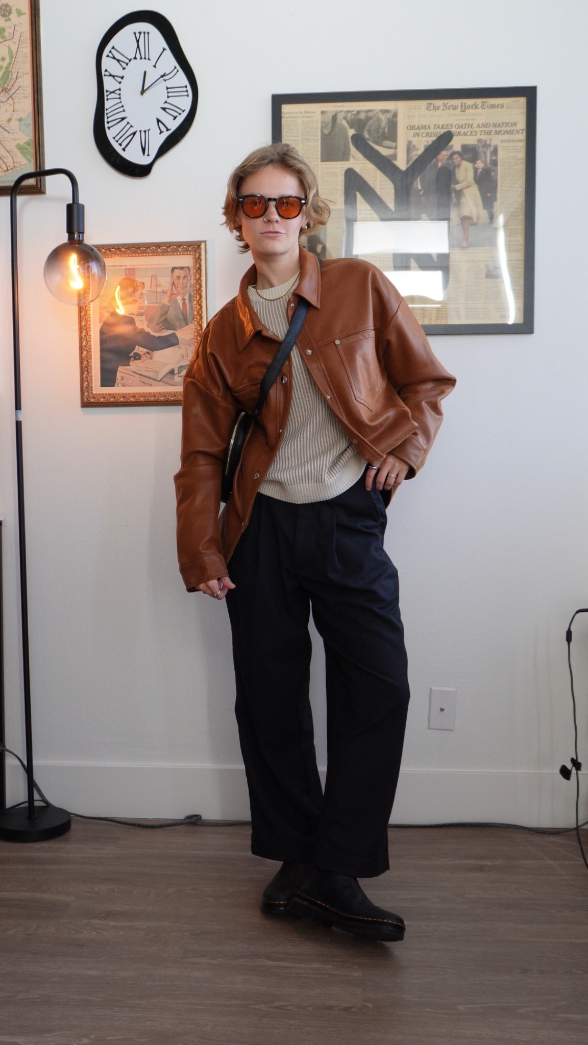 tomboy sweater + jacket layered winter holiday outfit 

#LTKootd #LTKSeasonal #LTKHoliday