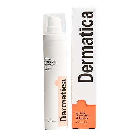 Dermatica Daily Soothing Centella Gel Moisturizer | Hydrating Moisturizer for all Skin Types | Li... | Amazon (US)