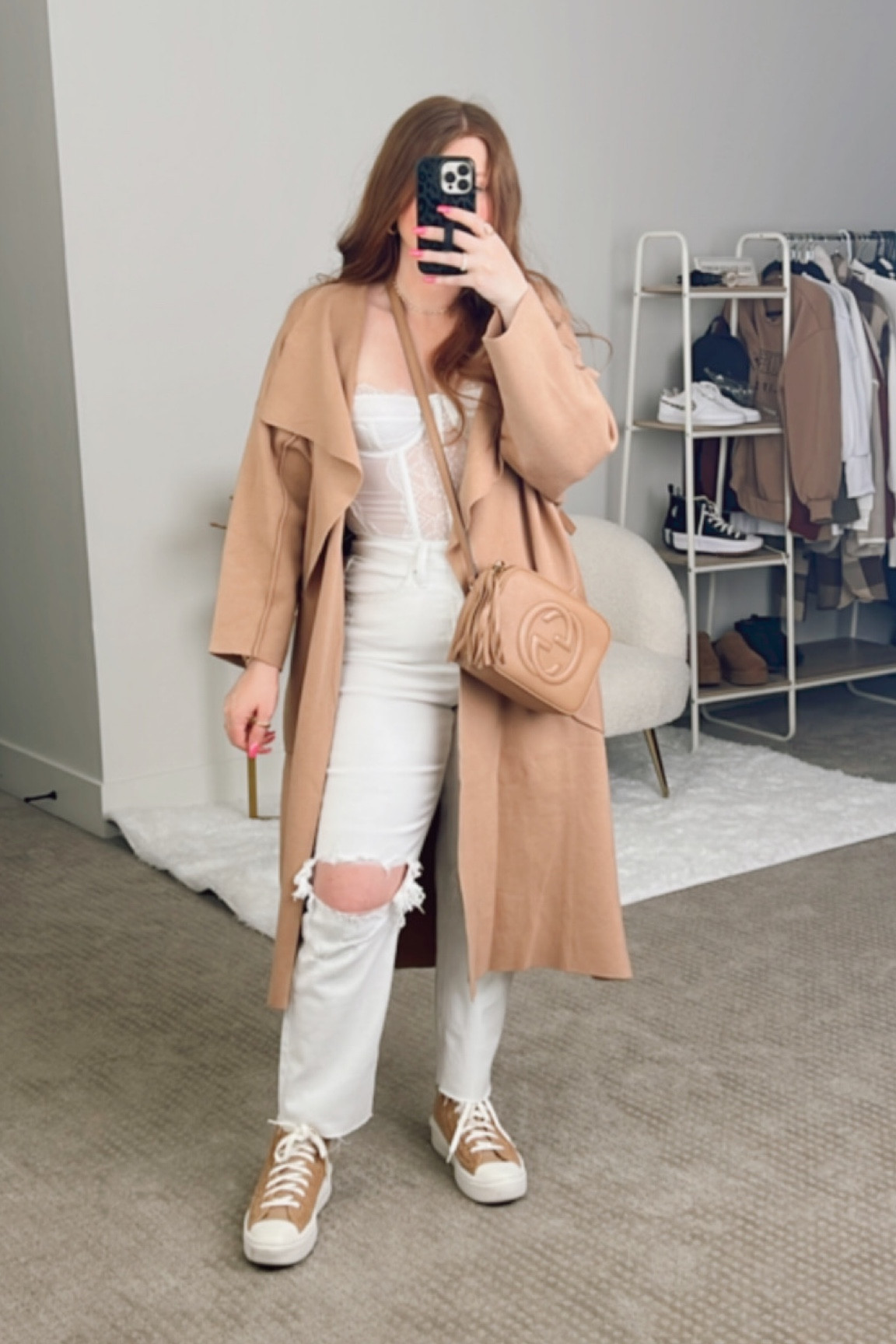 Love these white jeans from Target. Wearing size 8. Spring outfit. Target jeans. 

#LTKunder50 #LTKSeasonal #LTKstyletip