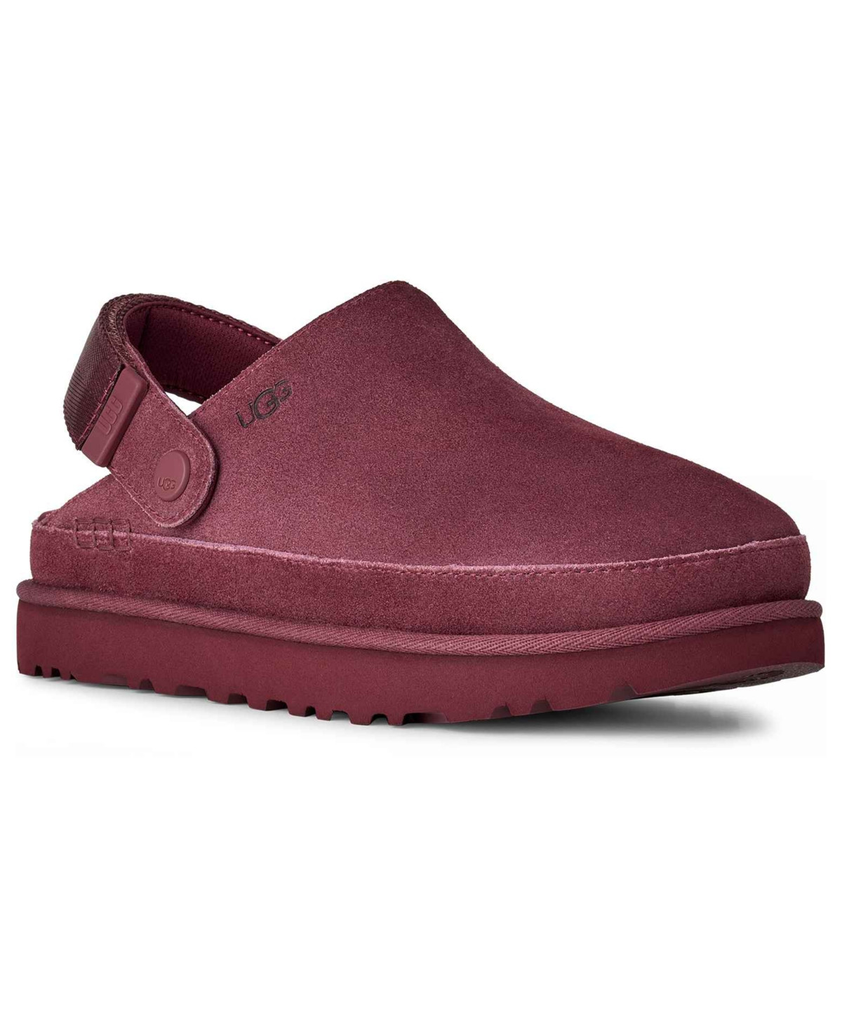 Ugg Women's Goldenstar Slingback Clogs - Burnt Magenta | Macy's