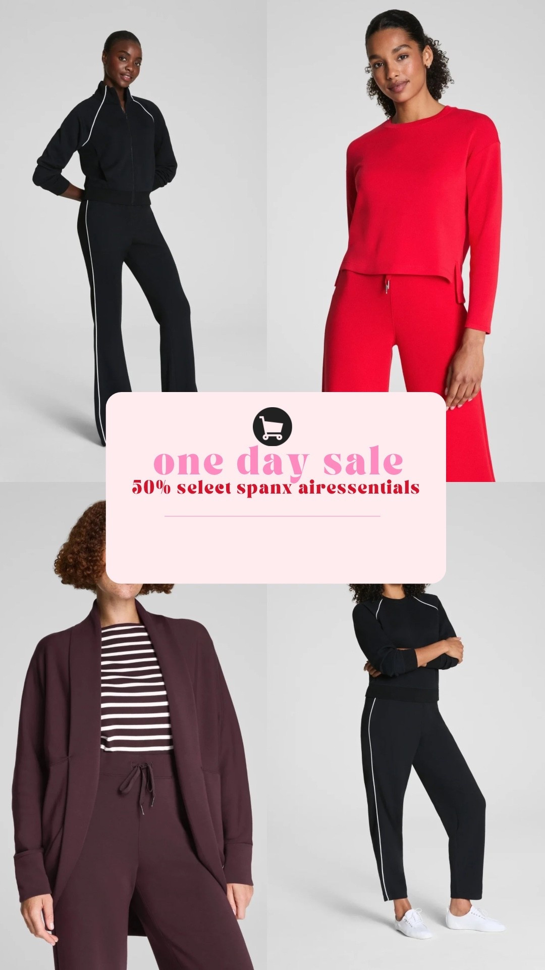 one day 50% off at Spanx on AirEssentials • 

#LTKSaleAlert #LTKFindsUnder100 #LTKHoliday