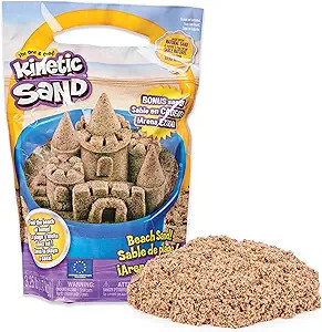 Kinetic Sand, The Original Moldable Play Sand, 3.25lbs Beach Sand, Sensory Toys, Holiday & Christ... | Amazon (US)