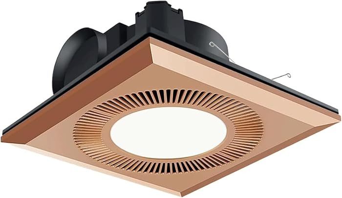 Bathroom Exhaust Fan with LED Light Vent Fans for Ceiling,Ventilation Fan Light Combo 374 CFM 1.2... | Amazon (US)