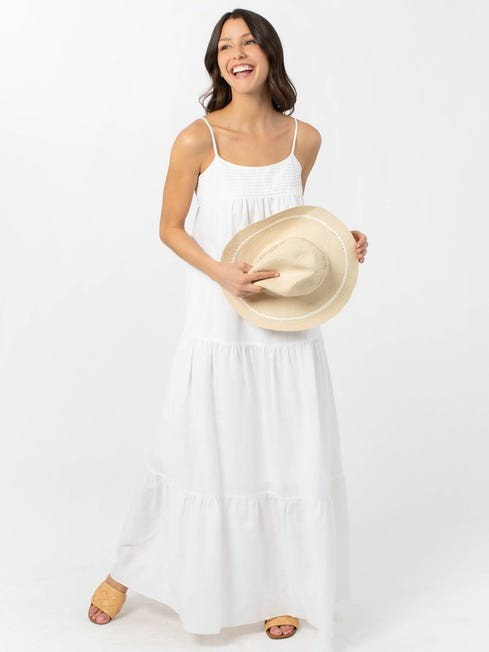 Paris Linen Maxi Dress | J.McLaughlin