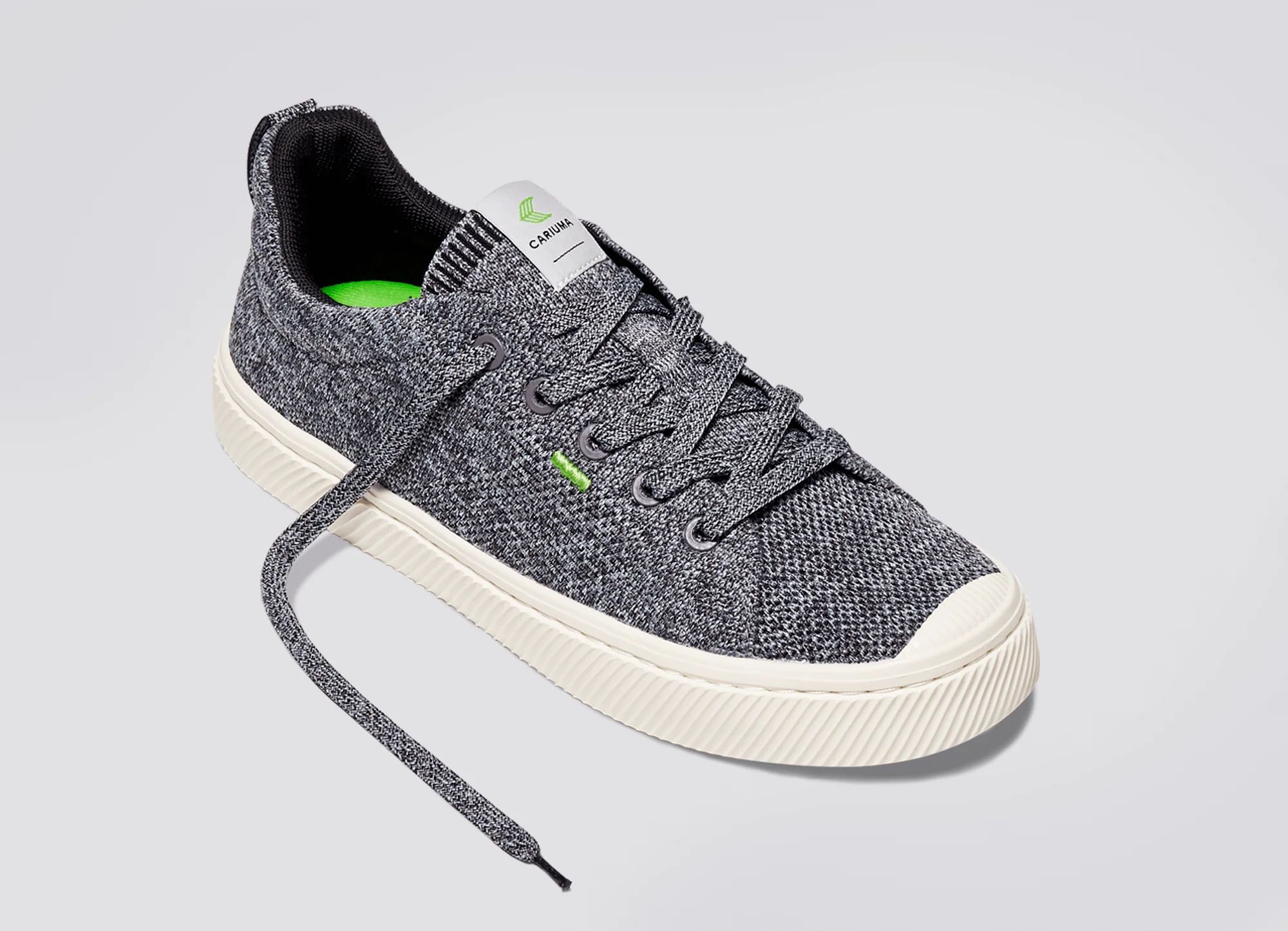 IBI Low Off-White Knit Sneaker Women | Cariuma