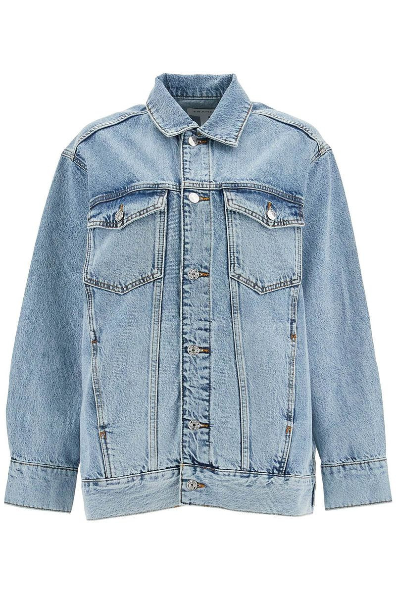 Oversized Denim Jacket For | Baltini