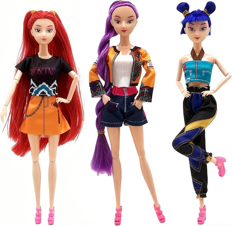 2025 New 11.5'' Fashion Doll for Kids,Articulated Girl Group Doll,Perfect Christmas and Birthdays... | Amazon (US)