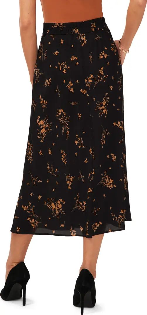Floral Pull-On Skirt | Nordstrom