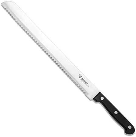Humbee Chef Serrated Bread Knife For Home Kitchens Bread Knife 12 Inch Black | Amazon (US)