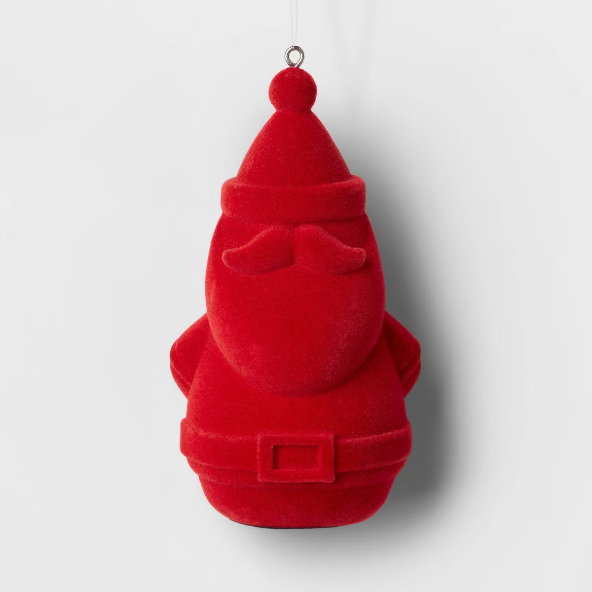 Flocked Santa Christmas Tree Ornament - Wondershop™ | Target