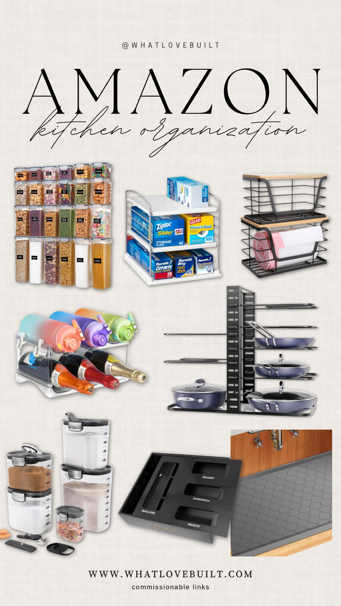 Amazon Kitchen Organization and Storage! 

#kitchen #home #storage #organize #organization #cabinet #drawer #amazon

#LTKFindsUnder100 #LTKHome #LTKFindsUnder50