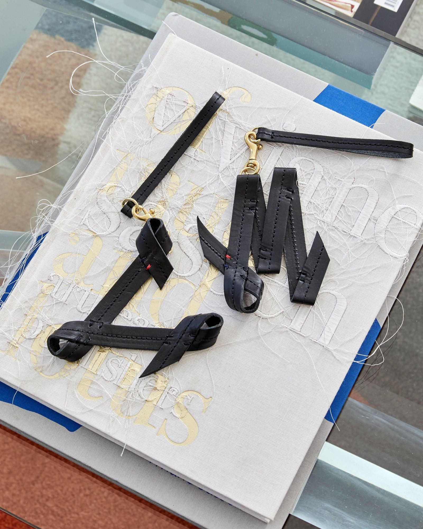 Ribbon Alphabet Fob | Clare Vivier