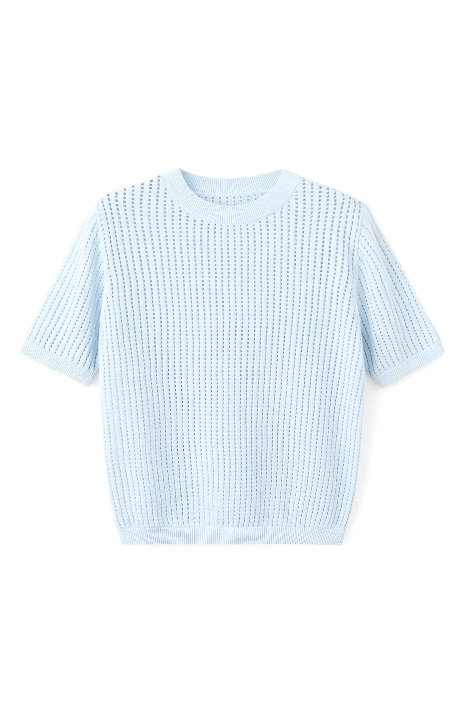 Pera Open Stitch Crewneck Sweater | Nordstrom