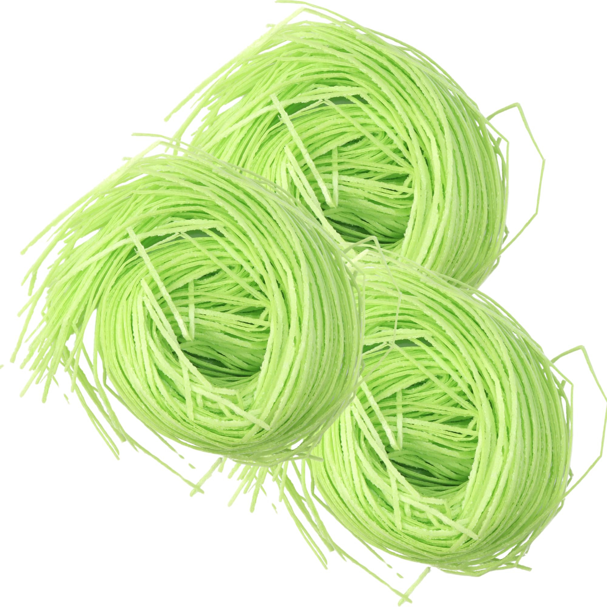 Sweetzo Green Edible Easter Grass, Apple Flavored Cake and Cupcake Toppers, Basket Stuffers, Pack... | Amazon (US)