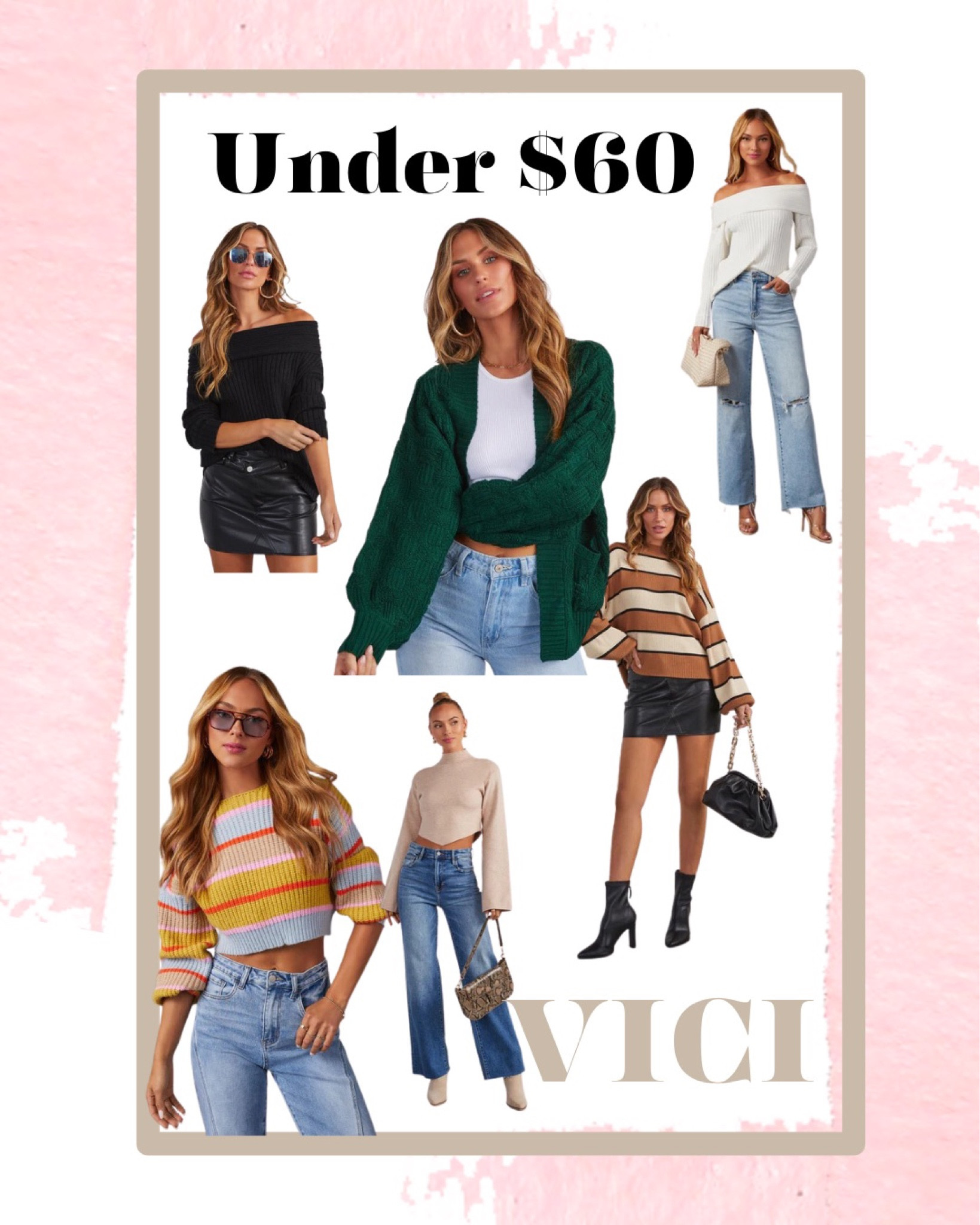 Vici Fall sweaters under $60
Copy promo code and use at checkout to save 30% sitewide! 

#LTKSeasonal #LTKSale #LTKsalealert