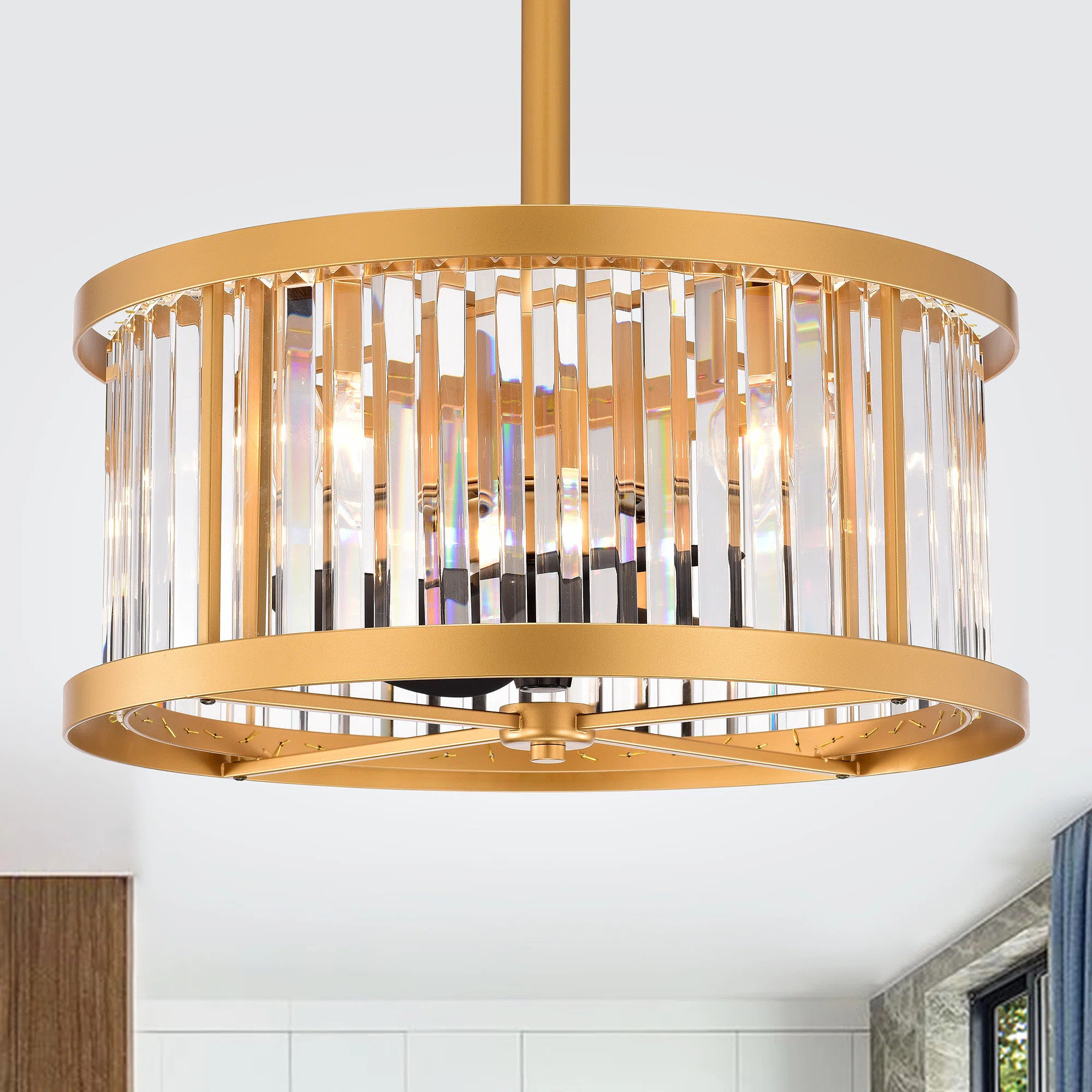 Jodye Ceiling Fan with Light Kit | Wayfair North America