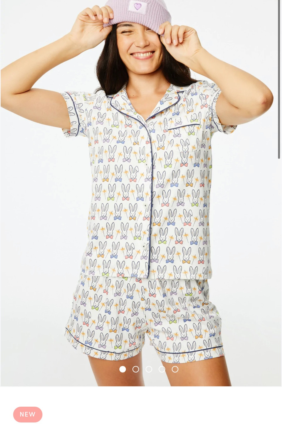 new years roller rabbit pjs!