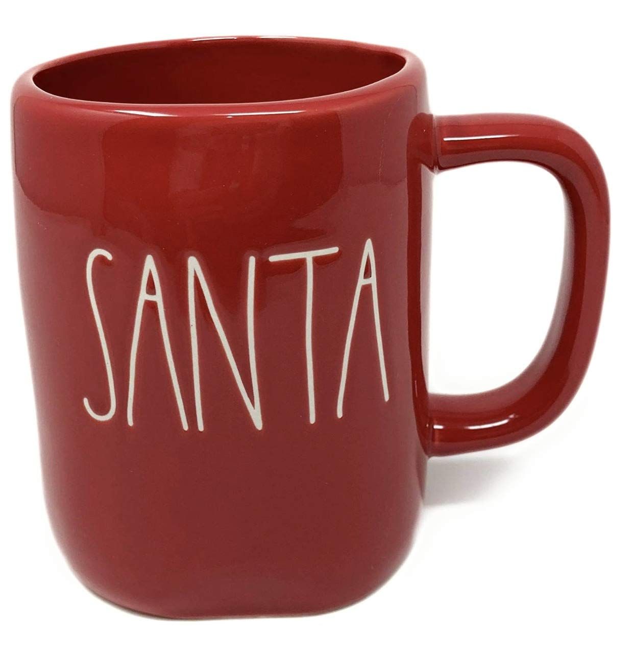 Rae Dunn By Magenta Santa Red Ceramic LL Coffee Tea Mug | Amazon (US)