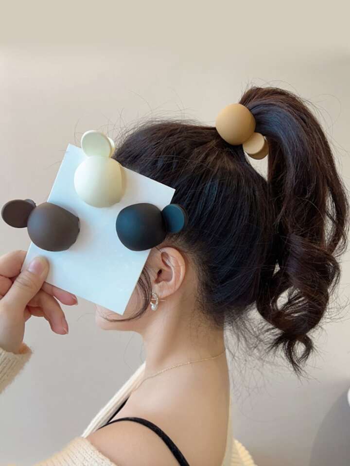 4pcs Ball Design Hair small cute Claw for dating | SHEIN